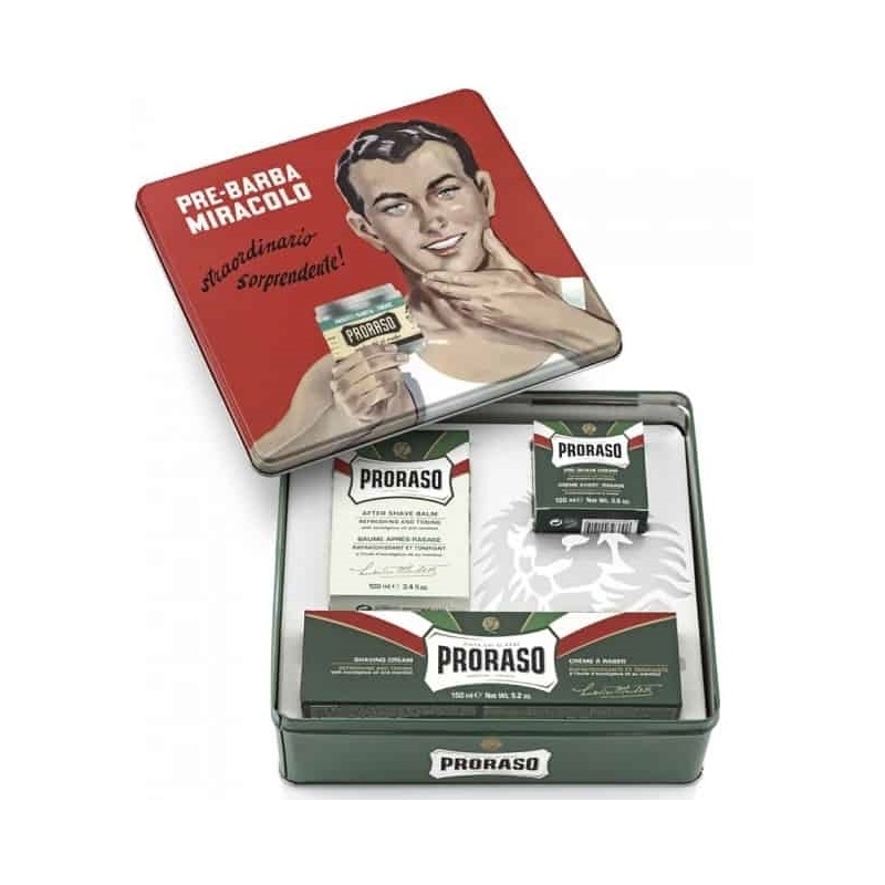 Set pentru Barbierit Proraso Vintage Selection Gino