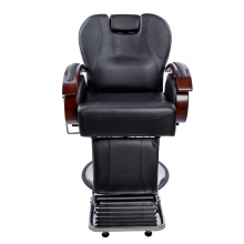Scaun Frizerie Maro/Negru Assad - 1