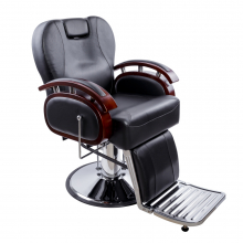 Scaun Frizerie Maro/Negru Assad - 1