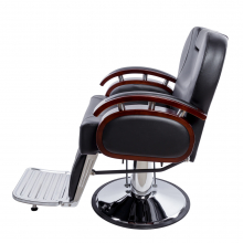 Scaun Frizerie Maro/Negru Assad - 6