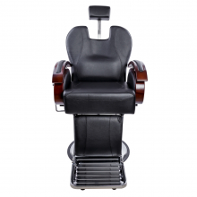Scaun Frizerie Maro/Negru Assad - 5