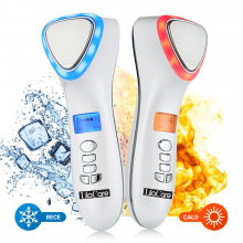 Aparat Masaj Facial Lila Care Pentru Indepartarea Liniilor Fine  Masaj Rece/Cald Foton Functie de Intinerire alb - 8