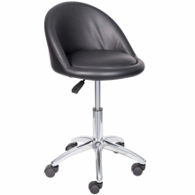 Scaun Coafor Julian, Reglabil pe Inaltime, Piele Ecologica - 1