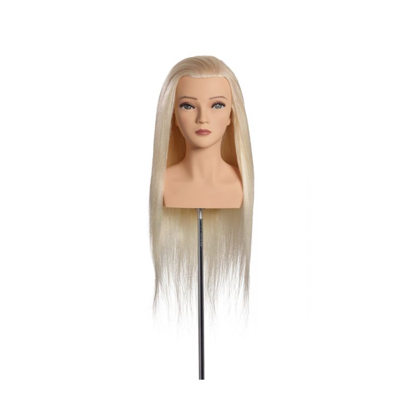 Cap Manechin Milena Par Blond, 50% Natural L`Image Germania + Suport Prindere Masa - 1
