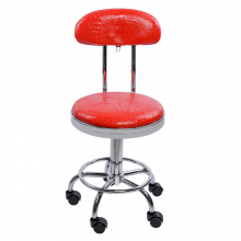 Scaun Mobil cu Spatar pentru Salon, Reglabil pe Inaltime SS - 1