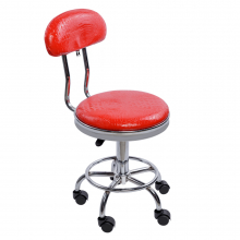 Scaun Mobil cu Spatar pentru Salon, Reglabil pe Inaltime SS - 3