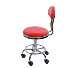 Scaun Mobil cu Spatar pentru Salon, Reglabil pe Inaltime SS - 4