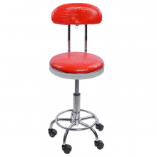 Scaun Mobil cu Spatar pentru Salon, Reglabil pe Inaltime SS - 6