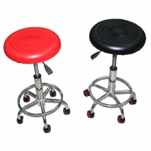 Scaun Tip Taburet - Reglabil pe Inaltime cu Roti - 1