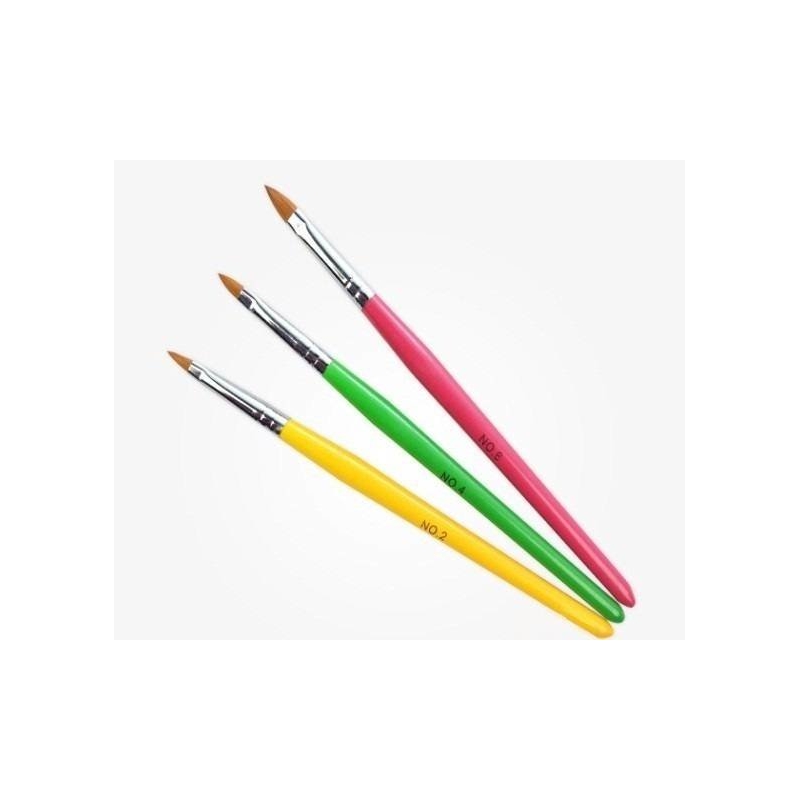 Pensule pentru Acryl - SET 3