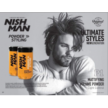 NISH MAN - Pudra de volum 20 gr - 1
