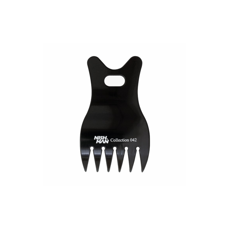 NISH MAN - Pieptene aranjat parul frizerie/coafor - 042 - 1