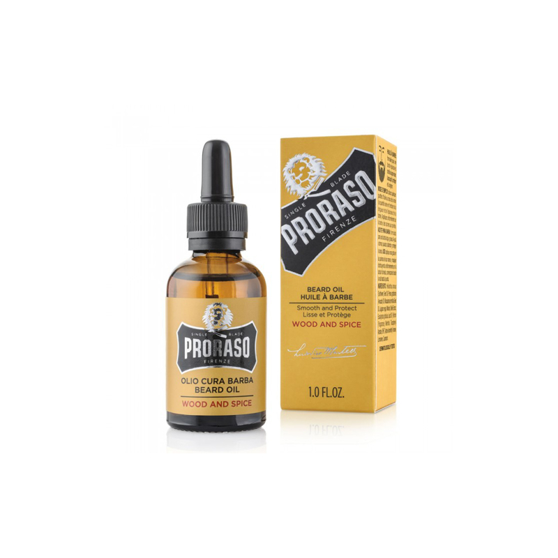 Ulei de Barba Hidratant PRORASO - Wood and Spice - 30 ml - 1
