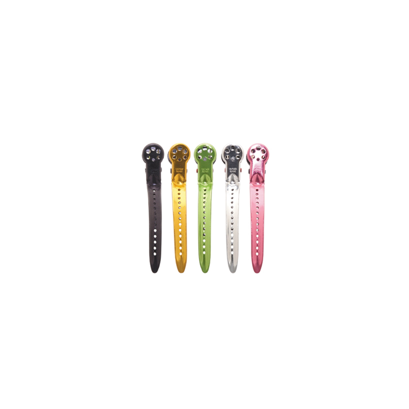 Clipsuri pentru Par Large Multicolor YS Park - 5 buc - 1