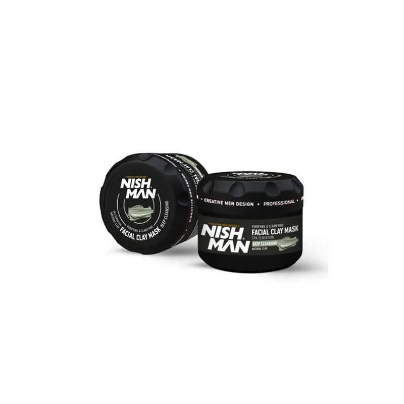 NISH MAN - Masca faciala pentru curatare - 450 g - 1