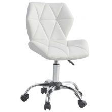 Scaun Frizerie/Coafor Damaris, Reglabil pe Inaltime, Piele Ecologica - 11