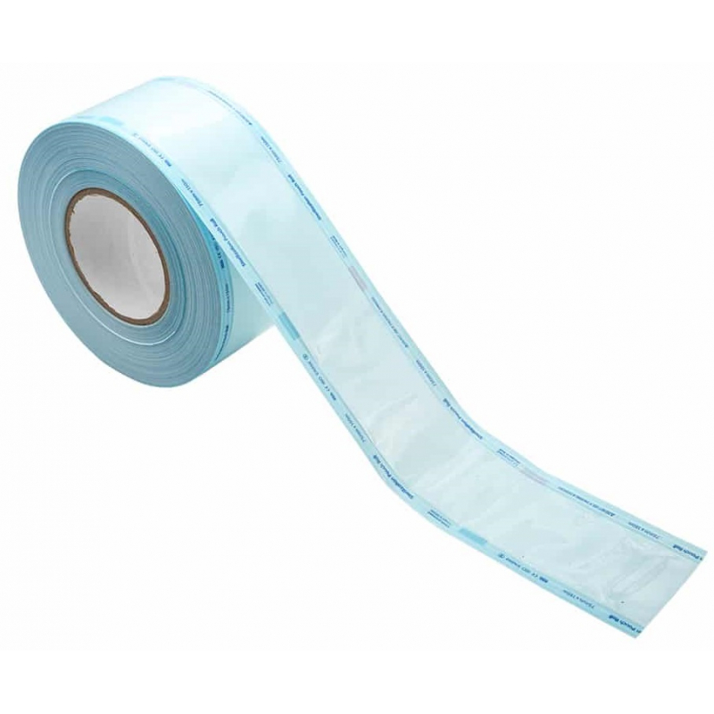 Rola Pungi pentru Sterilizare 75 mm x 150 m Oranjollie - 1