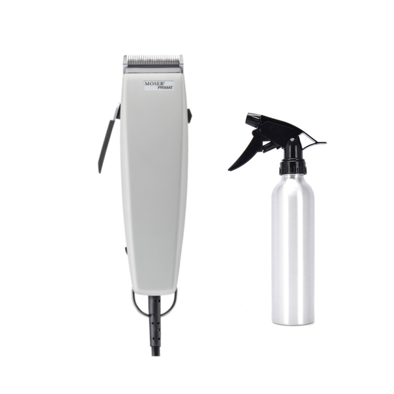 Masina de Tuns Moser Primat Silver 1230 cu Cablu + Cadou Pulverizator Moser - 1