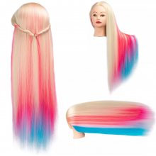 Cap Manechin Practica H1-6A, 50% Natural 4A - 65 cm + Suport Prindere