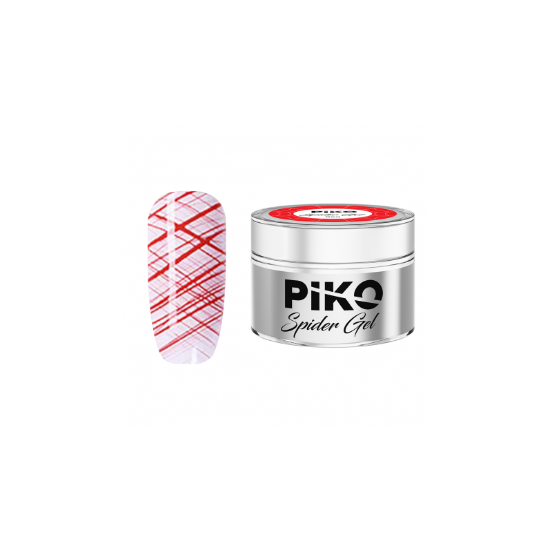 Gel UV Piko, Spider Gel, Red, Silver Box, 5g - 1