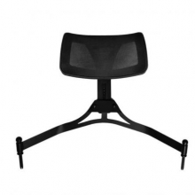 Scaun Profesional pentru Make-up cu Tetiera, Pliabil, Negru, Lila Rossa - 6