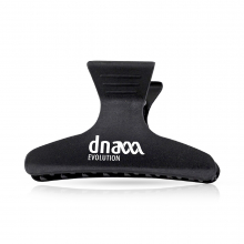 DNA - Clipsuri frizerie/coafor PP - Negre/Albe - 12 buc - 1