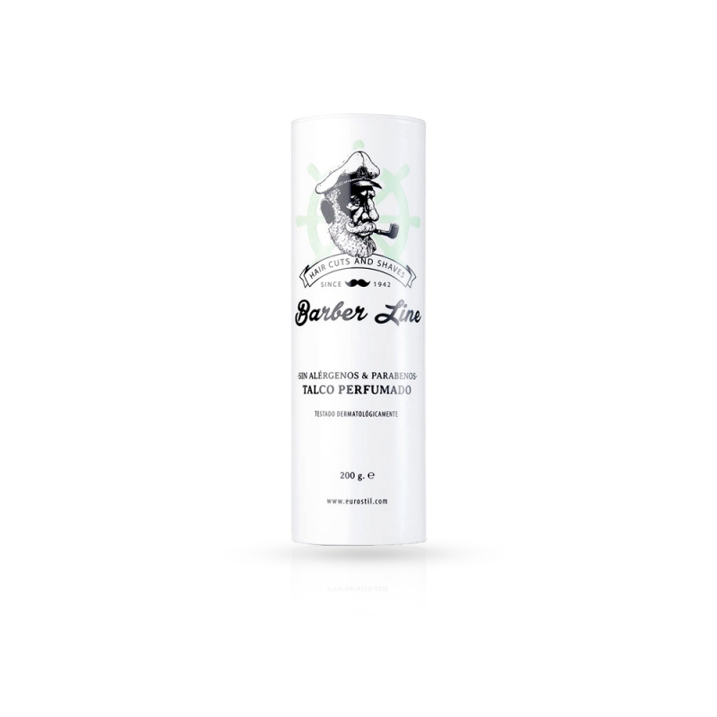 Pudra de Talc Parfumata EUROSTIL - Barber Line - 200 g - 1