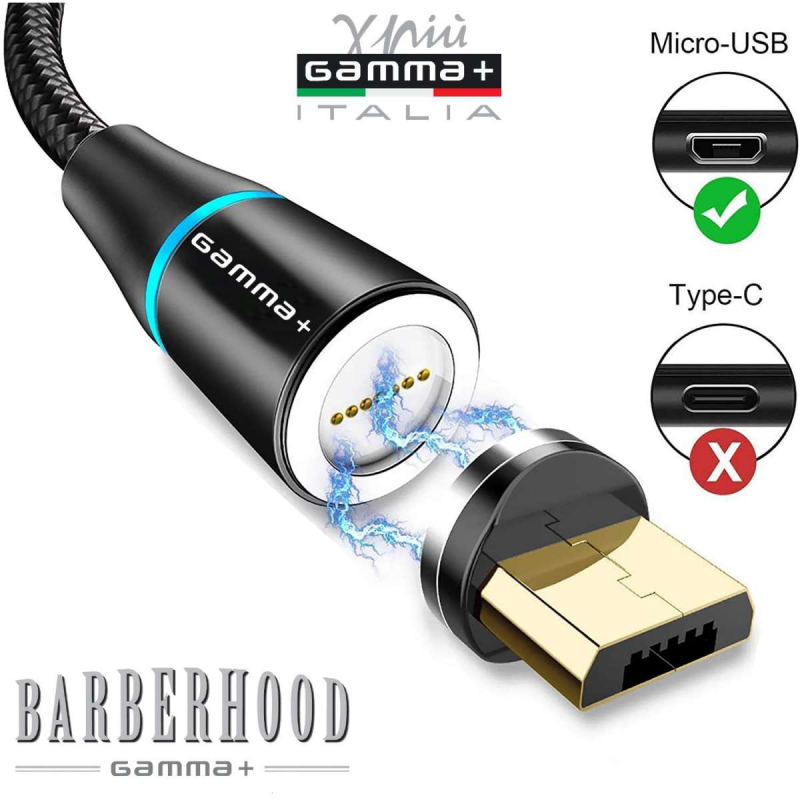 GAMMA+ - Cablu de incarcare USB magnetic - 1