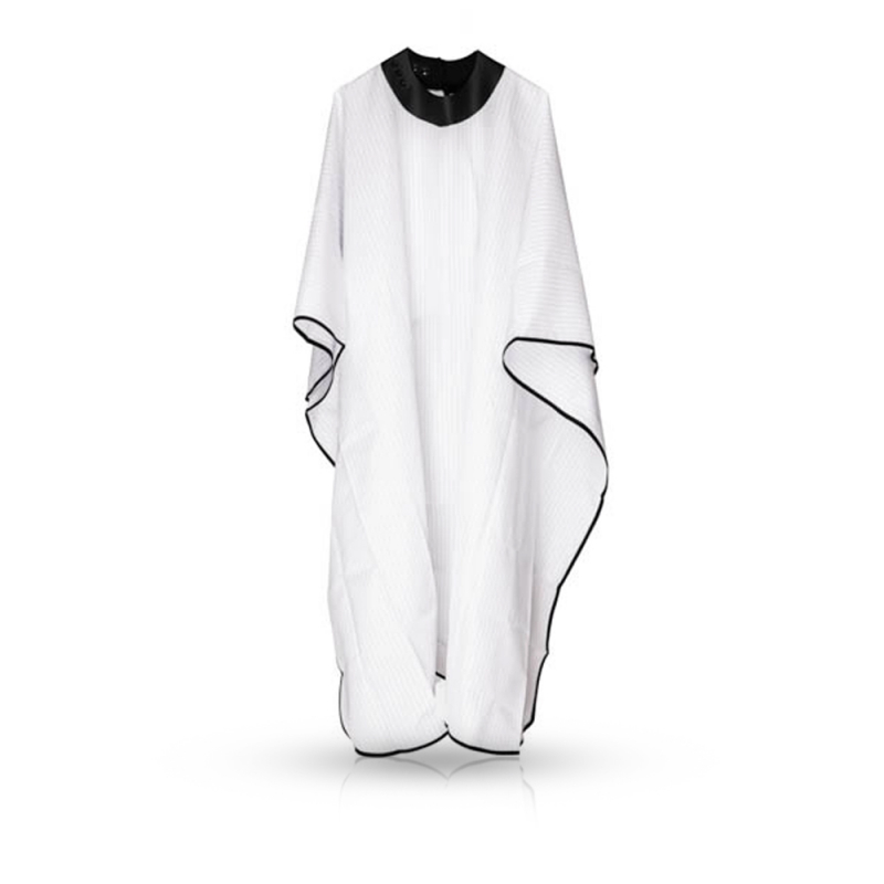 NEOCAPE - Pelerina frizerie/coafor Guler Neopren UNIGOWN - Alba - 1
