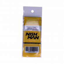 NISH MAN - Arici de prins parul - Logo alb - 1