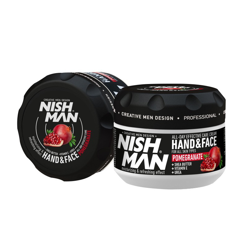 NISH MAN - Crema de maini si fata - Pomegranate - 300 ml - 1