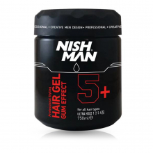 NISH MAN - Gel de par ULTRA HOLD 5+ -  750 ml - 1