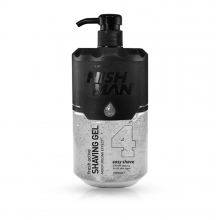 NISH MAN - Gel de ras transparent EASY SHAVE - 1000 ml - 1