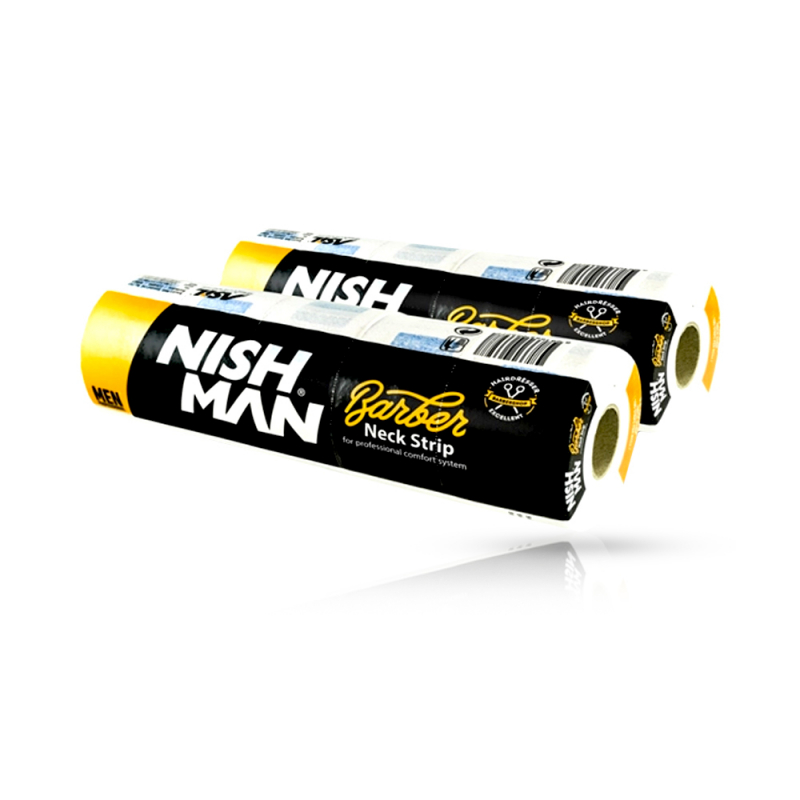 NISH MAN - Gulere de hartie pentru frizerie - 1