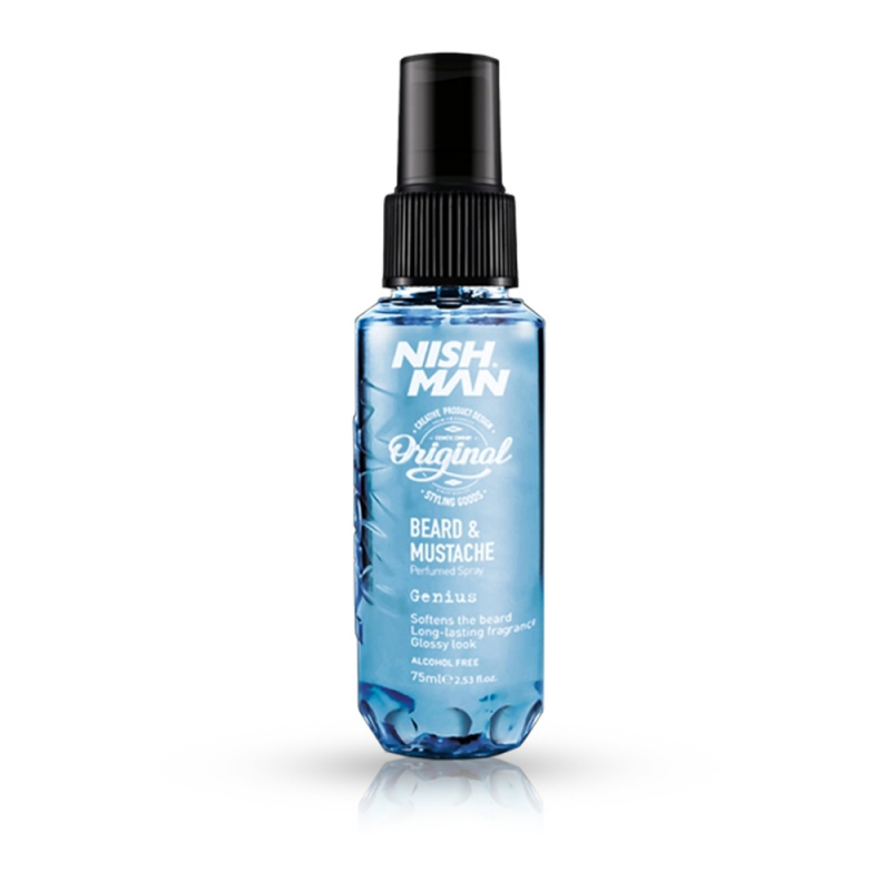 NISH MAN - Parfum de barba Genius - 75 ml - 1