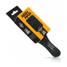 NISH MAN - Perie fade brush din lemn - Neagra - 1
