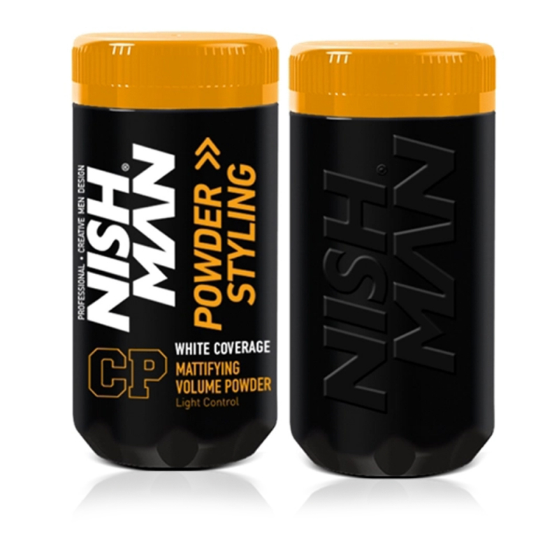 NISH MAN - Pudra de volum 20 gr - Neagra - 1