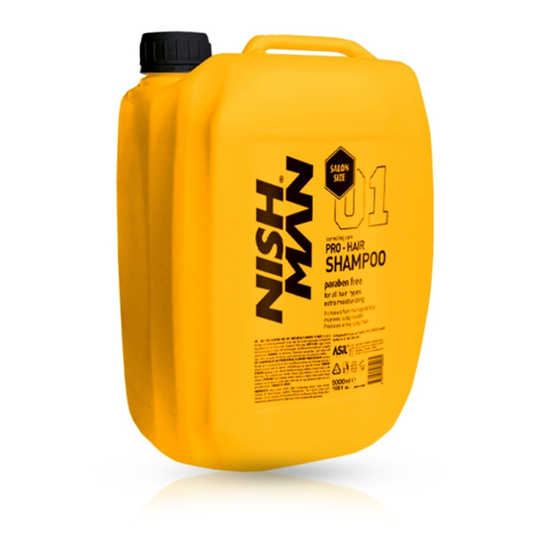 NISH MAN - Sampon pentru par 5000 ml - 1