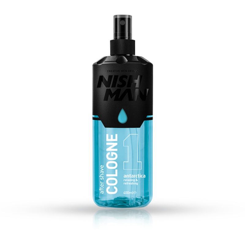 NISH MAN 1 -  After shave colonie 400 ml - 1