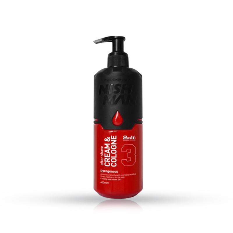 NISH MAN 3 - After shave crema 200 ml - 1