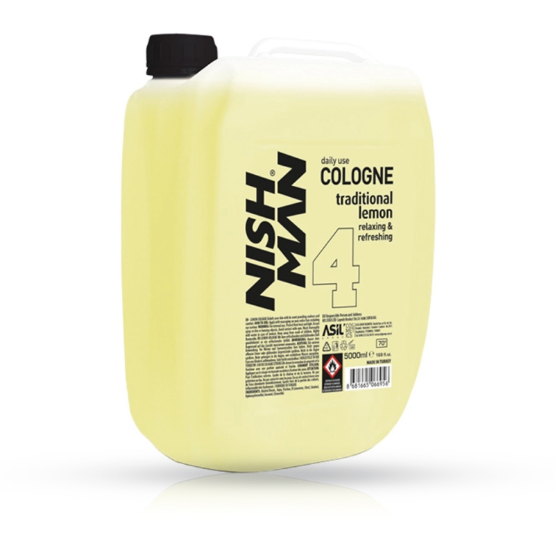 NISH MAN 4  - After shave colonie 5000 ml - 1