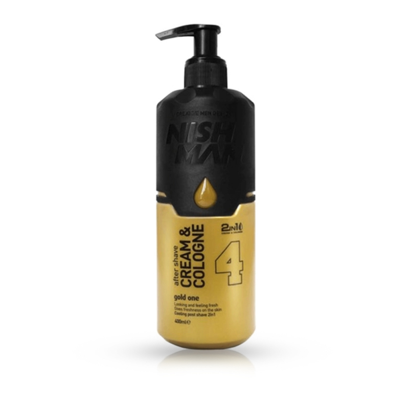 NISH MAN 4 After shave crema 400 ml - 1