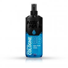 NISH MAN 6 - After shave colonie - Aqua d'asil - 400 ml - 1