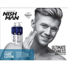 NISH MAN After shave - lotiune crema 400 ml - 1