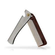 Pieptene  barba / mustata - Argintiu - 1