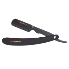 POP BARBERS - Brici din otel inoxidabil - Negru mat - 1