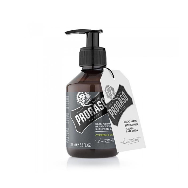 PRORASO - Sampon de barba - Cypress and Vetiver - 200 ml - 1