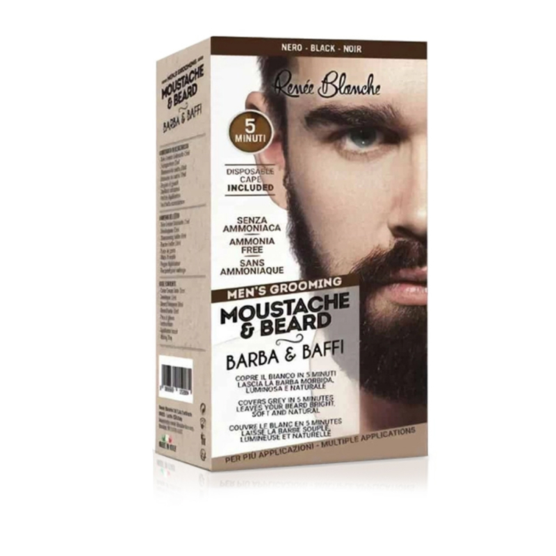 Vopsea de barba Renee Blanche - negru - 1
