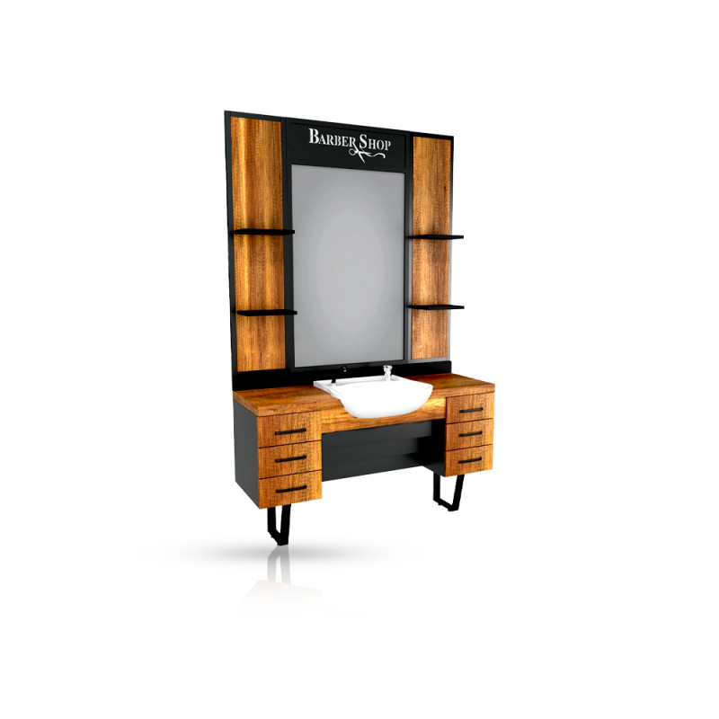 SOMPREMIUM - Mobilier frizerie / Barber Shop - Model BT110 - 1