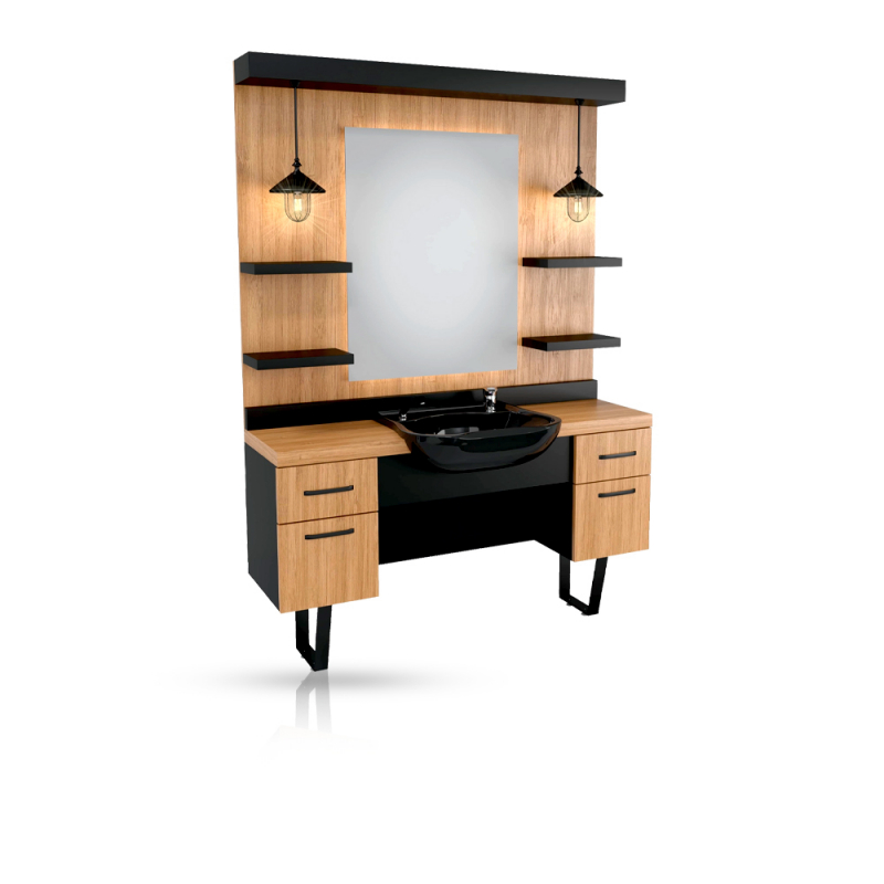 SOMPREMIUM - Mobilier frizerie / Barber Shop - Model BT116 - 1